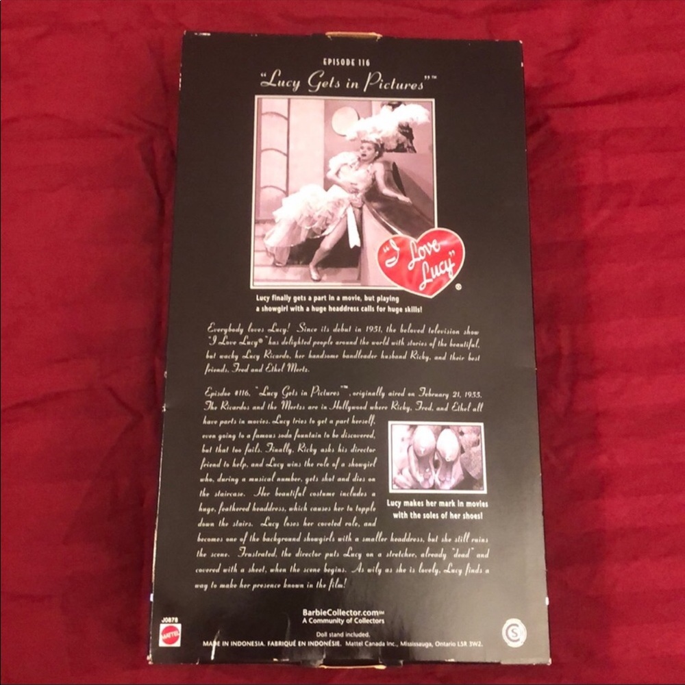 I Love Lucy Barbie - Lucy Gets In Pictures - Picture 3 of 11